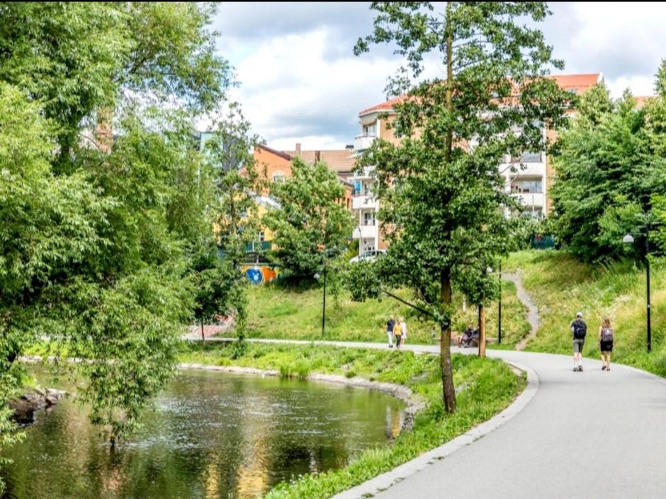 Modern Central Apartment Next To Beautiful Nature2424 Осло Екстер'єр фото